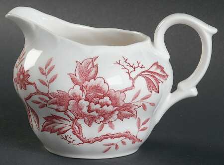 Pink Flora Creamer