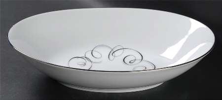 Rhythm 10" Oval Vegetable Bowl