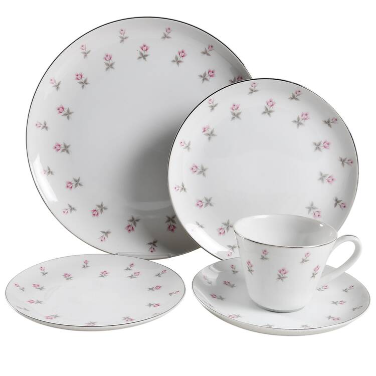 Rosette 40 Piece Estate Set by Style House