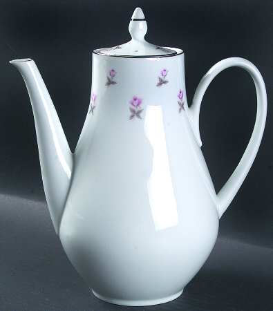 Rosette Coffee Pot & Lid