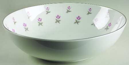 Rosette 9" Round Vegetable Bowl