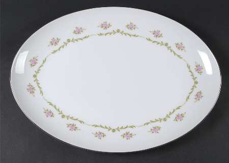Serenade 16" Oval Serving Platter