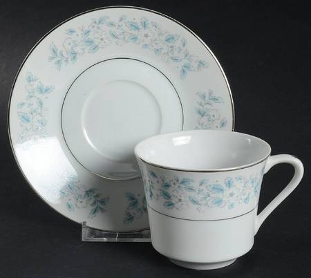 Spring Formal Flat Cup & Saucer Set