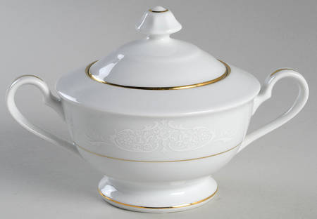 Tapestry Sugar Bowl & Lid