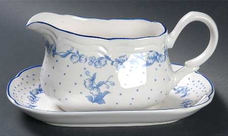 Rebecca Gravy Boat & Underplate
