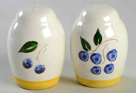 Blueberry Salt & Pepper Set by Stangl