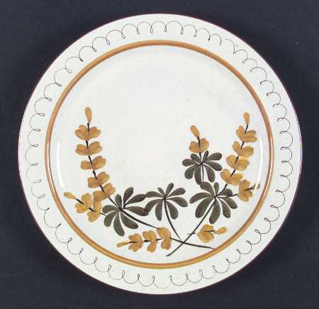 Golden Blossom (Brown Trim, Yellow Band) by Stangl