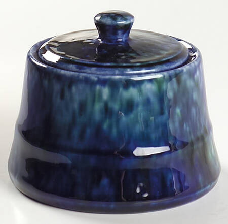 Mediterranean Sugar Bowl & Lid
