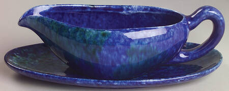 Mediterranean Gravy Boat & Underplate
