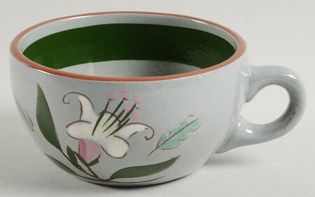 Pink Lily Flat Cup