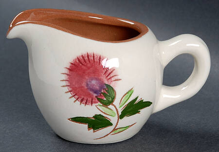 Thistle (Pink Thistle) Individual Creamer