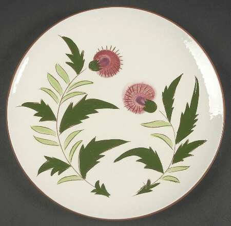 Thistle (Pink Thistle) Luncheon Plate