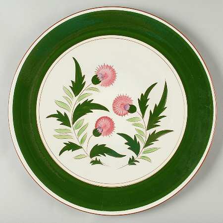 Thistle (Pink Thistle) 14" Chop Plate (Round Platter)