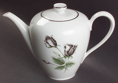 Midnight Rose Coffee Pot & Lid