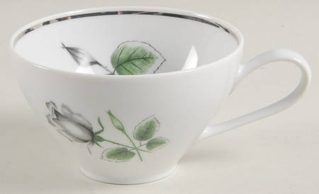 Midnight Rose Flat Cup