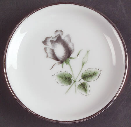 Midnight Rose Butter Pat