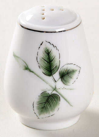 Midnight Rose Pepper Shaker