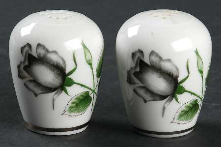 Midnight Rose Salt & Pepper Set