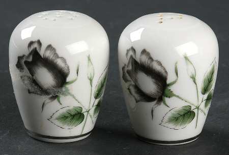 Midnight Rose Salt & Pepper Set