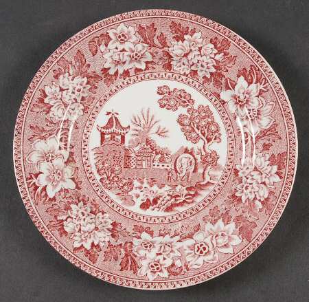 STV1 Pink Dessert/Pie Plate