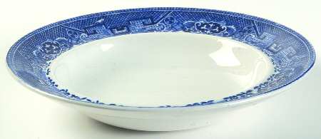 Willow Blue (Smooth) Round Butter No Lid
