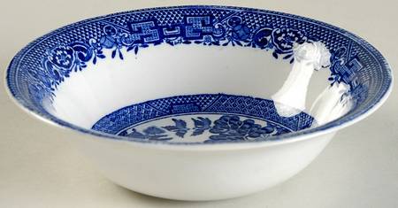 Willow Blue (Smooth) Coupe Cereal Bowl