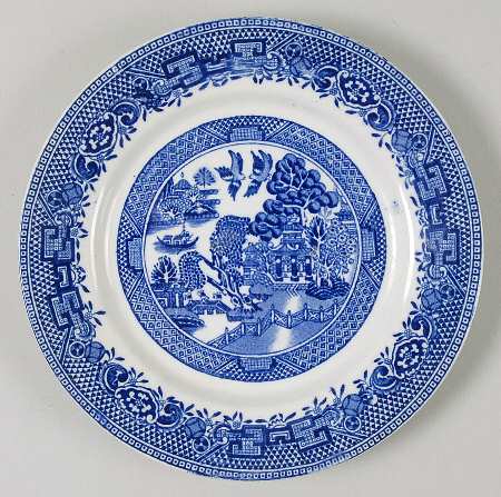 Willow Blue (Smooth) Bread & Butter Plate