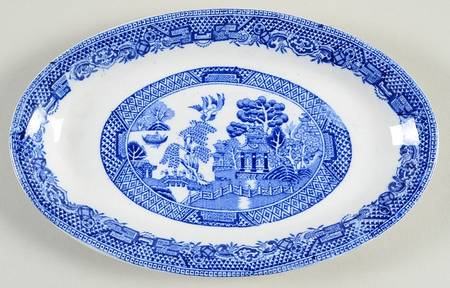 Willow Blue (Smooth) Relish/Gravy Underplate