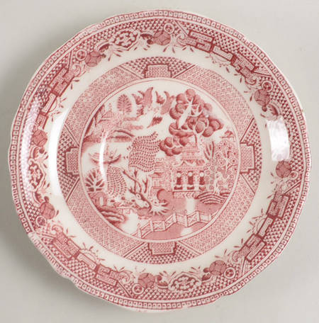Willow Red Saucer