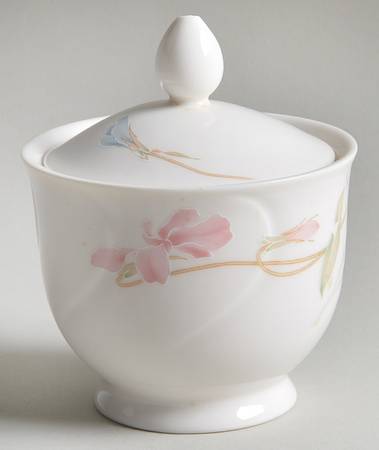 Garden Fantasy Sugar Bowl & Lid
