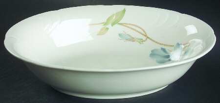 Garden Fantasy 10" Oval Vegetable Bowl
