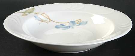 Garden Fantasy Rim Soup Bowl