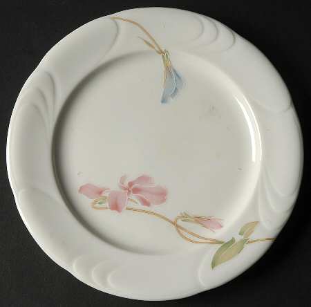 Garden Fantasy Salad Plate