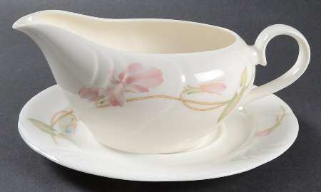 Garden Fantasy Gravy Boat & Underplate