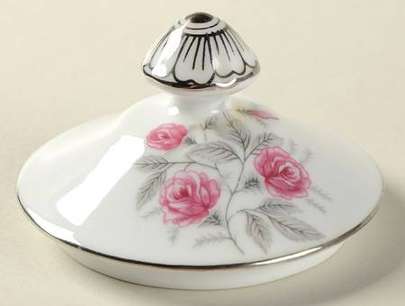 Dawn Rose Lid for Sugar Bowl by Summit