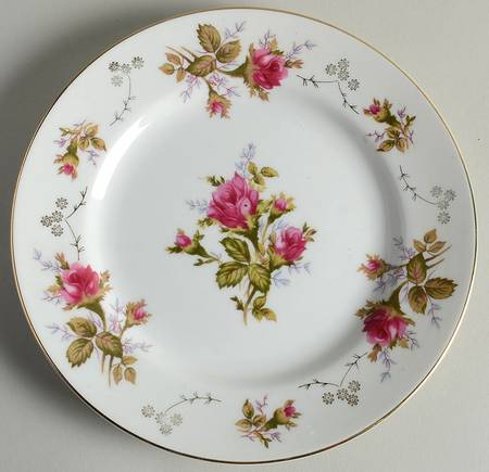 Moss Rose Salad Plate
