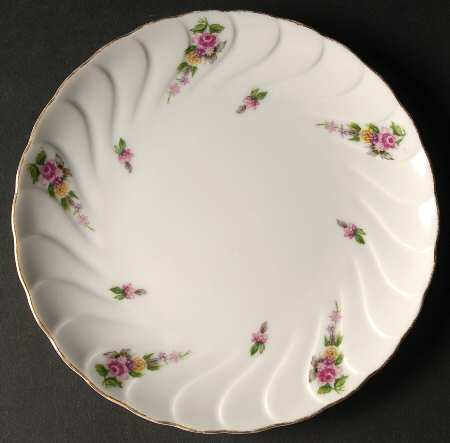 Floral Trail Bread & Butter Plate