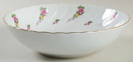 Floral Trail 9" Round Vegetable Bowl
