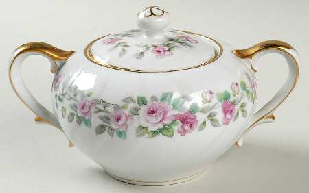 Vanity Sugar Bowl & Lid by Swirl