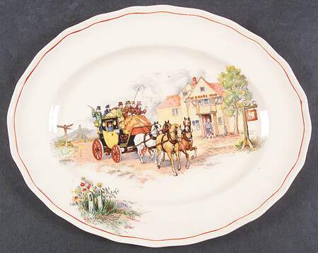 Coaching Days 12" Oval Serving Platter