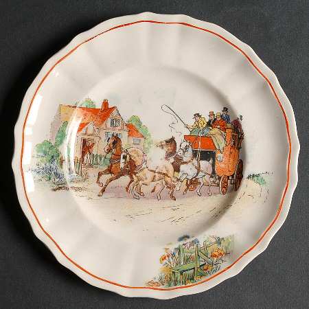 Coaching Days Bread & Butter Plate