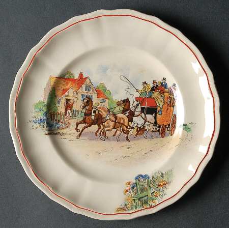 Coaching Days Dessert/Pie Plate