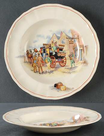 Coaching Days Large Rim Soup Bowl