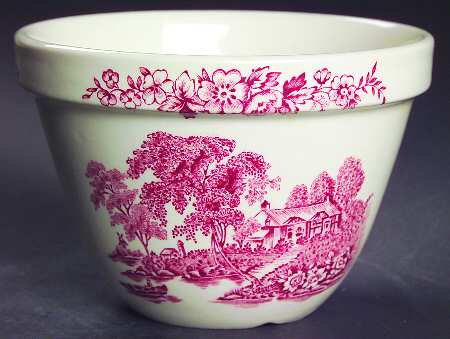 The Ferry Pink (Cream, Scallop) 5" Mixing Bowl
