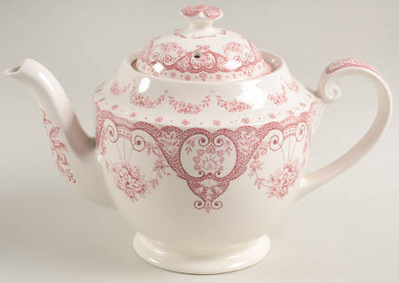 Kent Pink Teapot & Lid