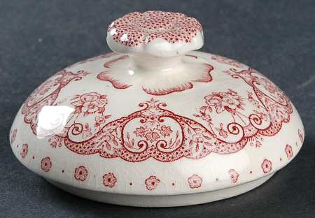 Kent Pink Lid for Sugar Bowl