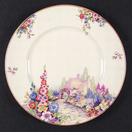 Old England Gardens Dinner Plate