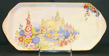 Old England Gardens Large Sandwich Tray
