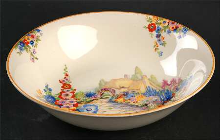 Old England Gardens 9" Round Vegetable Bowl