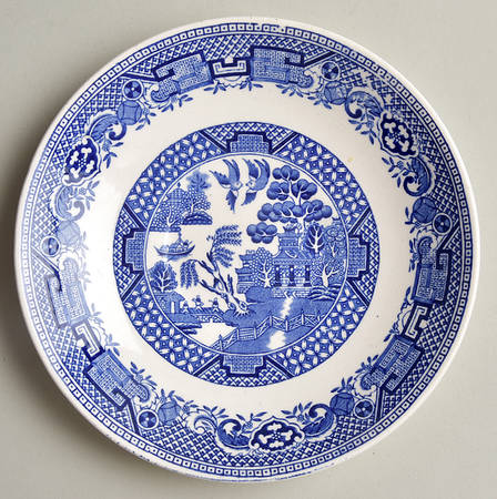Old Willow Blue Saucer for Oversized Cup